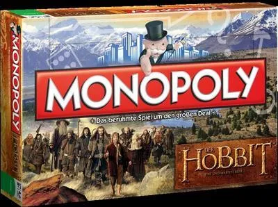 Produktbild von Der Hobbit Brettspiel Monopoly