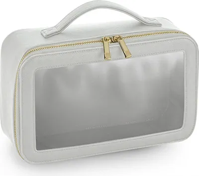Immagine prodotto di BagBase BG764 | Boutique Astuccio da viaggio con finestra trasparente 26x16x9 cm - Colore: Soft Grey - Dimensioni: 26 x 16 x 9 cm