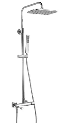 Produktbild von Duschsäule mit Einhebelmischer verchromt