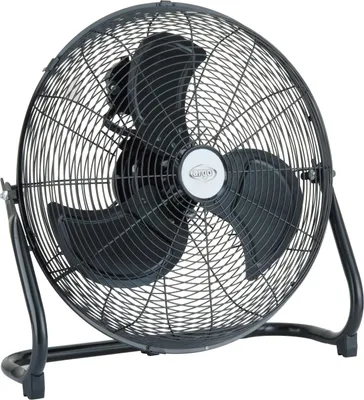 Obrázek produktu pro Argoclima ARGO SPEEDY PLUS BLACK, Domácí vrtulový ventilátor, Černá, Podlaha, 70,25 dB, 50 cm, 6958,8 m³/h