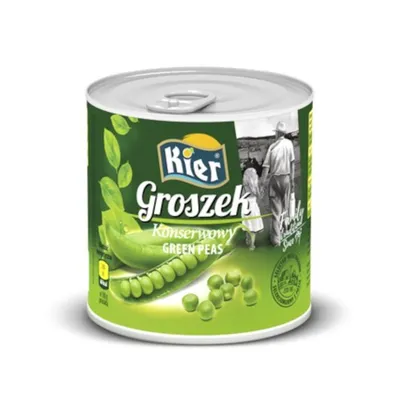 Zdjęcie produktu dla Groszek konserwowy 390g/250g