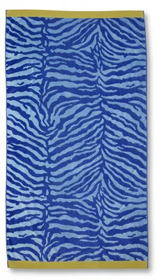 Produktbild von KAAT Amsterdam Strandtuch KA Zayda Blue 100x180 Blau