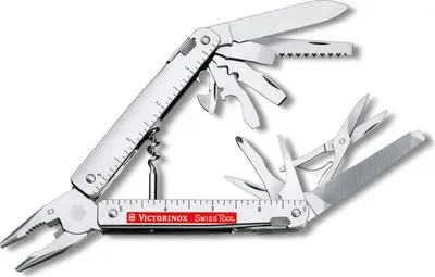 Produktbild von VICTORINOX Swiss Tool X Plus in Nylonetui Multitool Taschenwerkzeug 3.0338.N