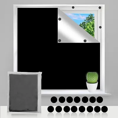 Produktbild von Verdunkelungsrollo Tragbar - 100% Verdunkelnd - WHZ00237