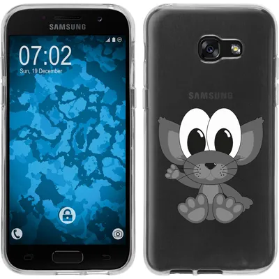 Produktbild von PhoneNatic Case kompatibel mit Samsung Galaxy A7 (2017) Silikon-Hülle Cutiemals M5