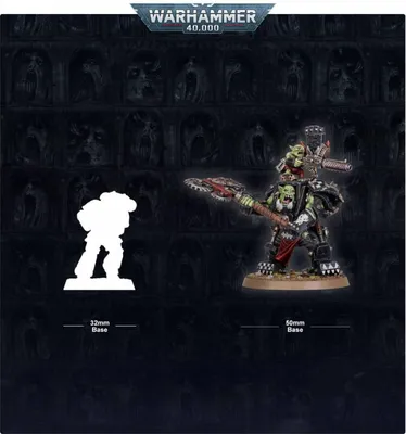 Produktbild von Warhammer 40.000 Orks Warboss in Mega Armour