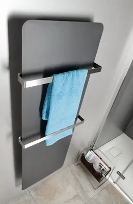 Obrázok produktu pre Kúpeľňový radiátor TABELLA 490x1590 mm, čierny matný