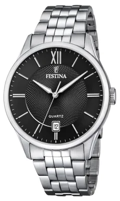 Image de Festina Montre Homme Classique F20425/3 Montre en acier inoxydable argenté UF20425/3