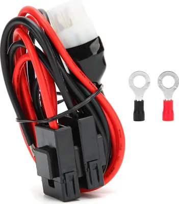 Immagine prodotto di cavo di alimentazione per autoradio a onde corte da 1m/3,3ft adatto a Yaesu FT-857d FT-897D