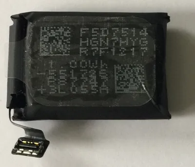 Produktbild von Akku für Apple Watch Serie 3 GPS 38mm 262mAh A1858