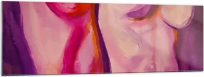 Produktbild von Bilder auf glas - Frau Tat Körper - 160x50cm - Glasbilder - Wandbilder - Kunstdruck - zum Aufhängen bereit - Wanddekoration aus Glas - Glas Bilder - Wandbild auf Glas - Einteilig - GAB160x50-3812