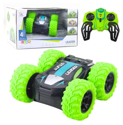 Obrázok produktu pre Diaľkovo ovládané Rc kaskadérske auto 360° rotácia zelená