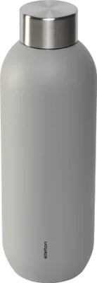 Obrázek produktu pro Stelton Izolovaná láhev Keep Cool Light Grey, láhev na pití, nerezová ocel, šedá, 600 ml, 355-13