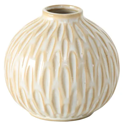 Obrázok produktu pre Váza – krémová – béžová – porcelán – výška 9 cm