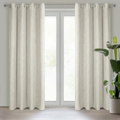 Produktbild von Vorhang ROMA NATU 140x250 cm Ösen Ösenvorhang