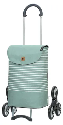 Produktbild von ANDERSEN Einkaufstrolley - Treppenst. Scala Sh. Tilde mint 37 L einkaufen, hochwertig, modern, leichtgängig, Räder abnehmbar, Treppensteiger