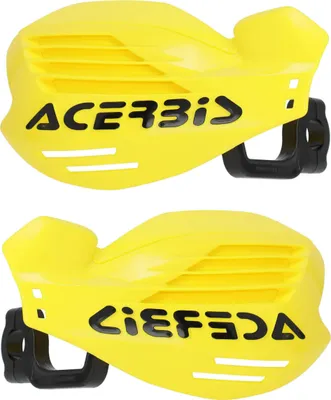 Image de ACERBIS garde-mains jaunes universels X-Force ouverts