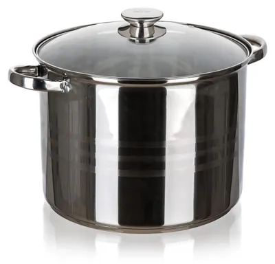 Produktbild von Kochtopf, traditionell, Edelstahl, mit Deckel Living 16,2 l