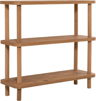 Immagine prodotto di Maharaja - Libreria, 80x28x75h cm Marrone Quercia, 3 Ripiani