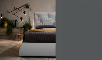 Produktbild von Design Einrichtung Polsterbett Rahmen Luxus Bett Hotel Royal Möbel Stoff Betten