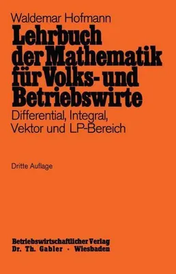 Zdjęcie produktu dla Lehrbuch der Mathematik für Volks- und Betriebswirte