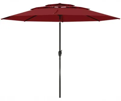 Obrázek produktu pro Zahradní slunečník NP12191BUG, 300 x 245 cm, červený