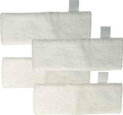 Produktbild von vhbw 4x Wischbezug Ersatz für Kärcher 2.863-259.0 für Dampfreiniger - Bodentuch 35 x 14 x 0,5cm