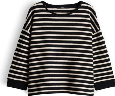 Produktbild von someday. Weites Streifen-Sweatshirt