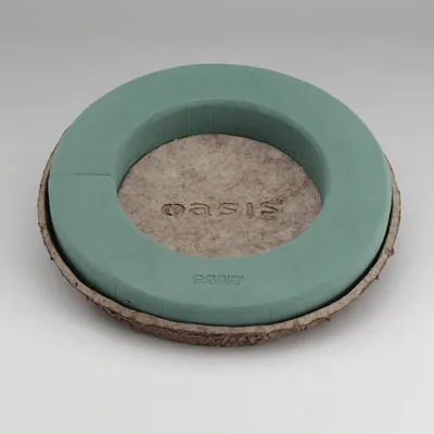 Produktbild von OASIS Steckschaum BIOLIT Pflanz-& Steck-Ring Ø36cm Steckmasse Steckschwamm - 2 Stück