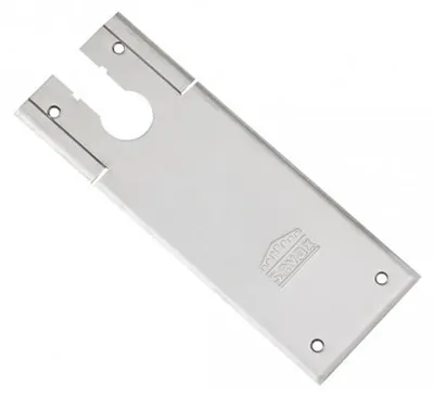 Image de Plaque en acier finition inox brossé pour pivot de sol JANUS+ et MINOS+ - SEVAX - SN313925