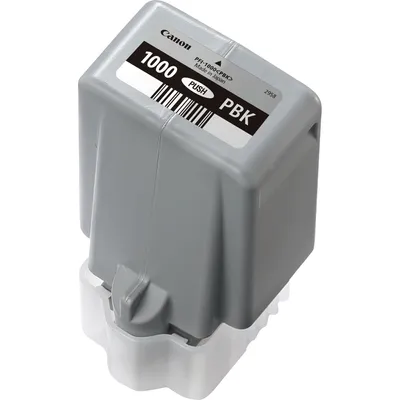 Produktbild von Canon PFI-1000PBK Tinte Foto-Schwarz, Foto schwarz, Tinte auf Farbstoffbasis, 80 ml, 2205 Seiten