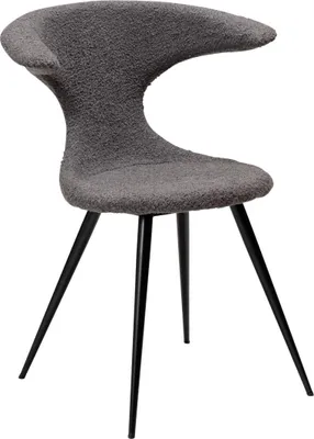 Immagine prodotto di (Set di 2) Sedia da pranzo Flair Dan-Form Bouclé grigio.