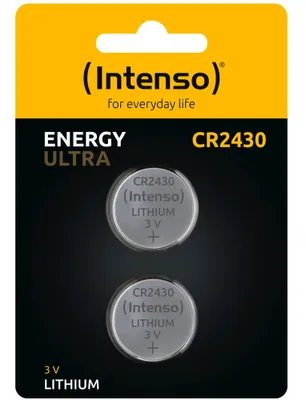 Zdjęcie produktu dla INTENSO Litowe ogniwo guzikowe CR2430, 2 szt