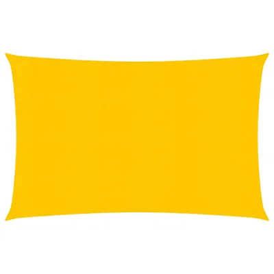Produktbild von The Living Store Sonnensegel 160 g/m² Gelb 2,5x4,5 m HDPE
