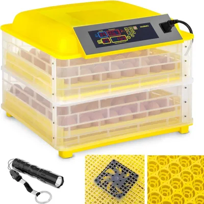 Zdjęcie produktu dla Inkubator Wylęgarka Klujnik Do 112 Jaj Kurzych 120 W + Owoskop