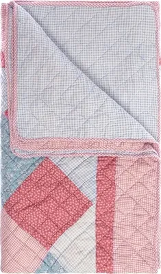 Produktbild von Patchwork Decke Elisa III Baumwolle Mehrfarbig
