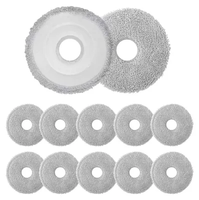 12 Reinigungstücher für Dreame X50/X40/L20 Ultra, waschbar