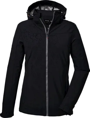 Produktbild von Killtec Softshelljacke Damen mit 10.000mm Wassersäule, Farbe:Dunkelnavy, Größe:40