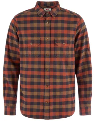 Produktbild von Fjällräven Herren Skog Relaxed Flanellhemd Autumn Leaf-Wood Brown M