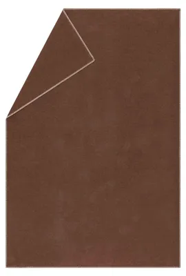 Produktbild von Leichte Kuscheldecke Uni 140 x 200 cm - Mahagoni - GRS - von David Fussenegger
