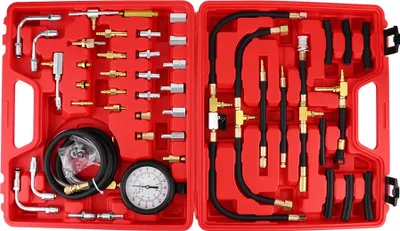 Produktbild von TU-443 Professionelle Kraftstoffeinspritzung Druckmessgerät Tester Set 0-140PSI Auto Auto-Diagnose-Tool