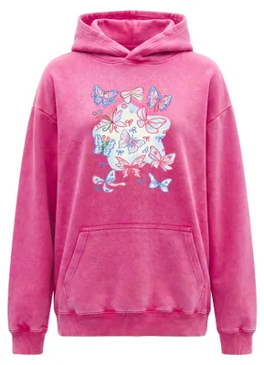 Immagine prodotto di Felpa con cappuccio da donna SUPSLIM - rosa, taglia XXL