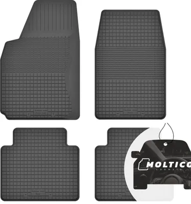 Produktbild von Gummimatten mit Rand Auto Fußmatten Gummi Automatten Passgenau 4-teilig Set - passend für Audi A8 D4 2010-2017