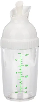 Produktbild von Salatenschüttler - 200ml - Transparenzglas - Handgriff - Küchenaccessoire - Ideal für Salate