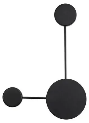 Produktbild von Rabalux 6258 Wandleuchte Amadeo, 7W, 4000K, 500lm, schwarz, tralweiß, 47,5cm