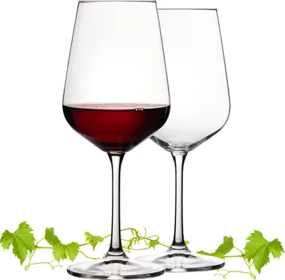 Produktbild von IMPERIAL Bordeauxgläser 450ml Set 2-Teilig "Barcelona" Rotweingläser aus Crystalline Glas Weinglas Spülmaschinenfest