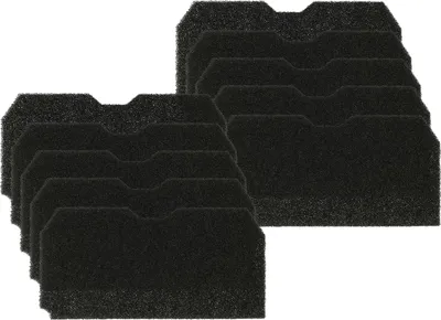 Produktbild von vhbw 10x Schwammfilter kompatibel mit Blomberg TKF 1350, TKF 1340, TKF 7449 A, TKF 7350 S, TKF 1350/2, TKF 1350/02, TKF 1350 S Wäschetrockner