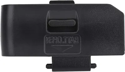 Productafbeelding van Camera Batterijklepje - Reparatieonderdeel - Camera Reparatie - Precisie Pasvorm - 4.5 x 2.5 cm - Zwart