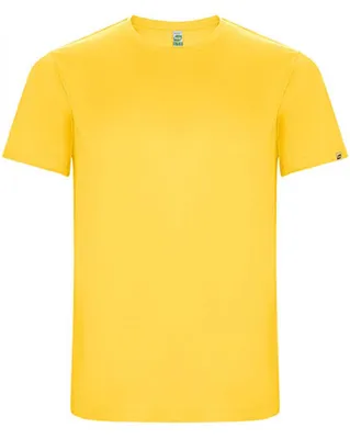 Produktbild von Roly Eco CA0427 | MenŽs Imola Funktions T-Shirt - 50% recyceltem Polyester - Farbe: Yellow 03 - Größe: M