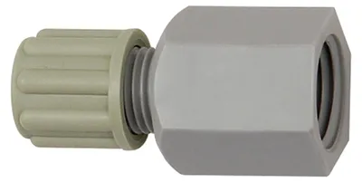 Produktbild von Riegler Gerade Aufschraubverschraubung G 1/8 i., für Schlauch 9/12 mm, PA